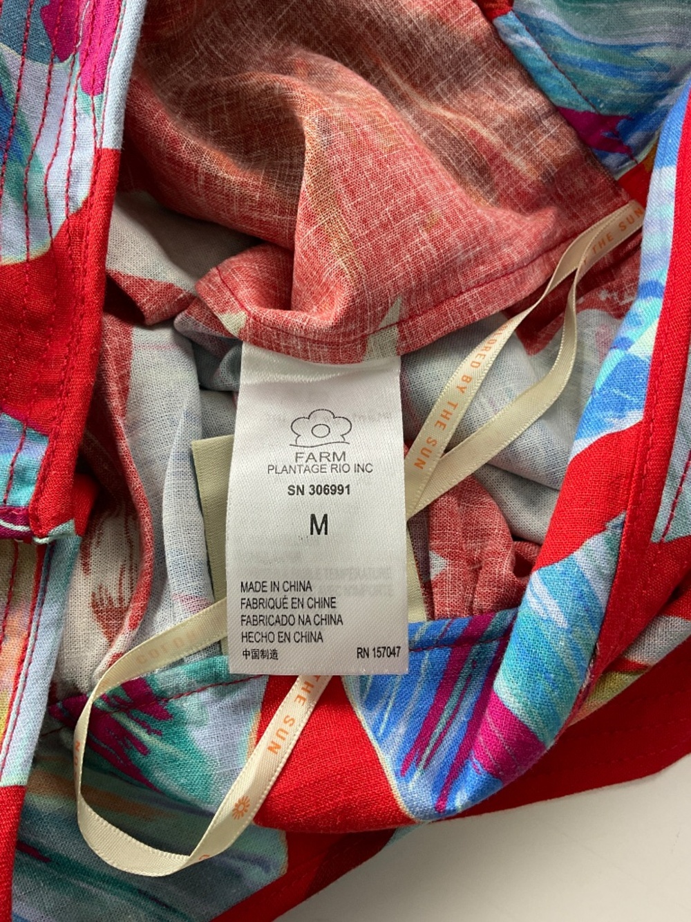 FARM Rio Sweet Jungle Linen Blend Shorts‎ - Picture 10 of 11